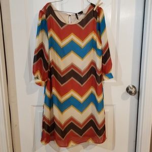 Chevron dress